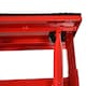image 8 of DURHAND 150KG Steel Motorcycle Lift Rubber Platform, Crank Lift Manual Repair Clean Hoist Table Assist Off-Road Dirt Bike Stand, 27.5/39.5H cm, Red | Red