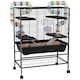 image 1 of PawHut Large Hamster Cage, Rat Cage w/ Wheels, Tubes, Storage Shelf, Ramps