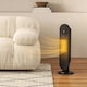 image 7 of HOMCOM Ceramic Space Heater Tower Heater W/ Oscillation, Black