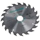 image 5 of 3pc 190mm TCT circular saw blades 20 / 24 and 40 teeth INC adapter rings TE522