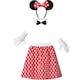 image 9 of Womens Fancy Dress Costume - Lady Mouse | Red | black/red/white | S | 1