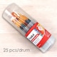 image 3 of Drum of 25 Assorted Artist Brush Set