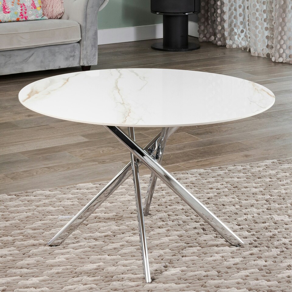 image 1 of Caserta 120cm Diamater Dining Table