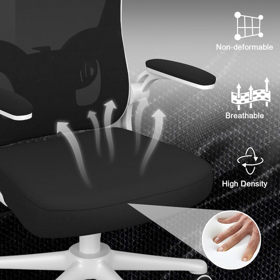 image 1 of Rattantree Ergonomic Office Chair With Headrest & Lumbar Support