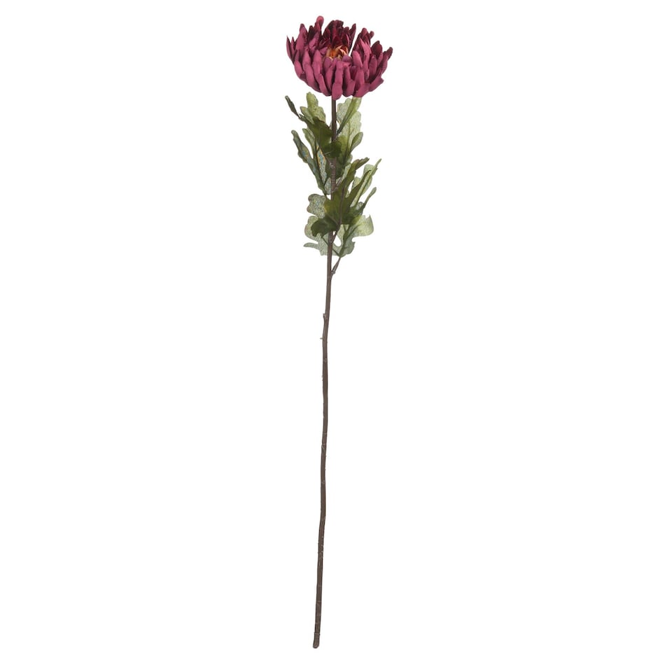 Hill Interiors Artificial Autumn Chrysanthamum - Cerise - One Size