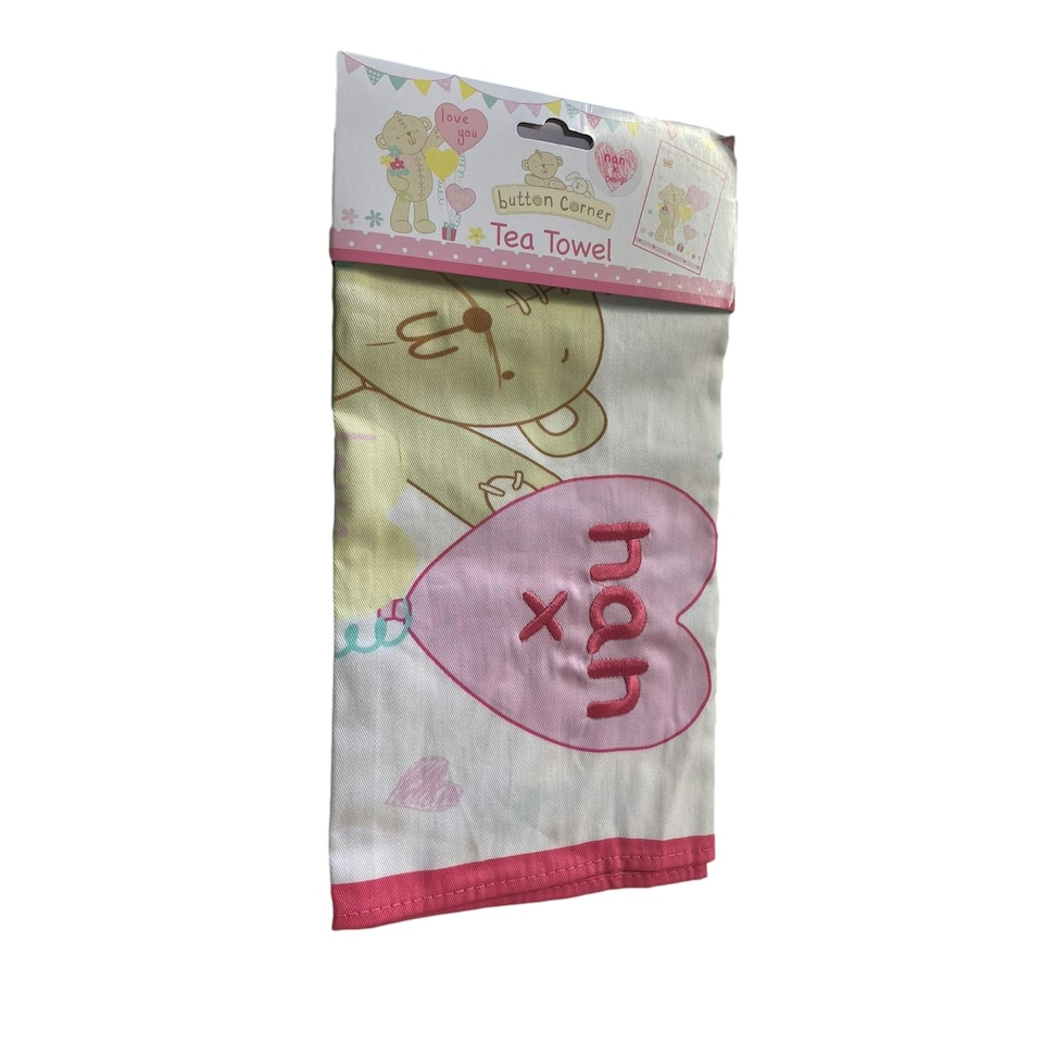 image 1 of Button Corner Nan Love You x Tea Towel