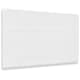 image 2 of NOVECRAFTO Faux Wood Wall Panels – White Wood Grain – 6 PVC Sheets – Tongue & Groove Design – 2.76m² (29.76sqft) – Moisture-Resistant Cladding