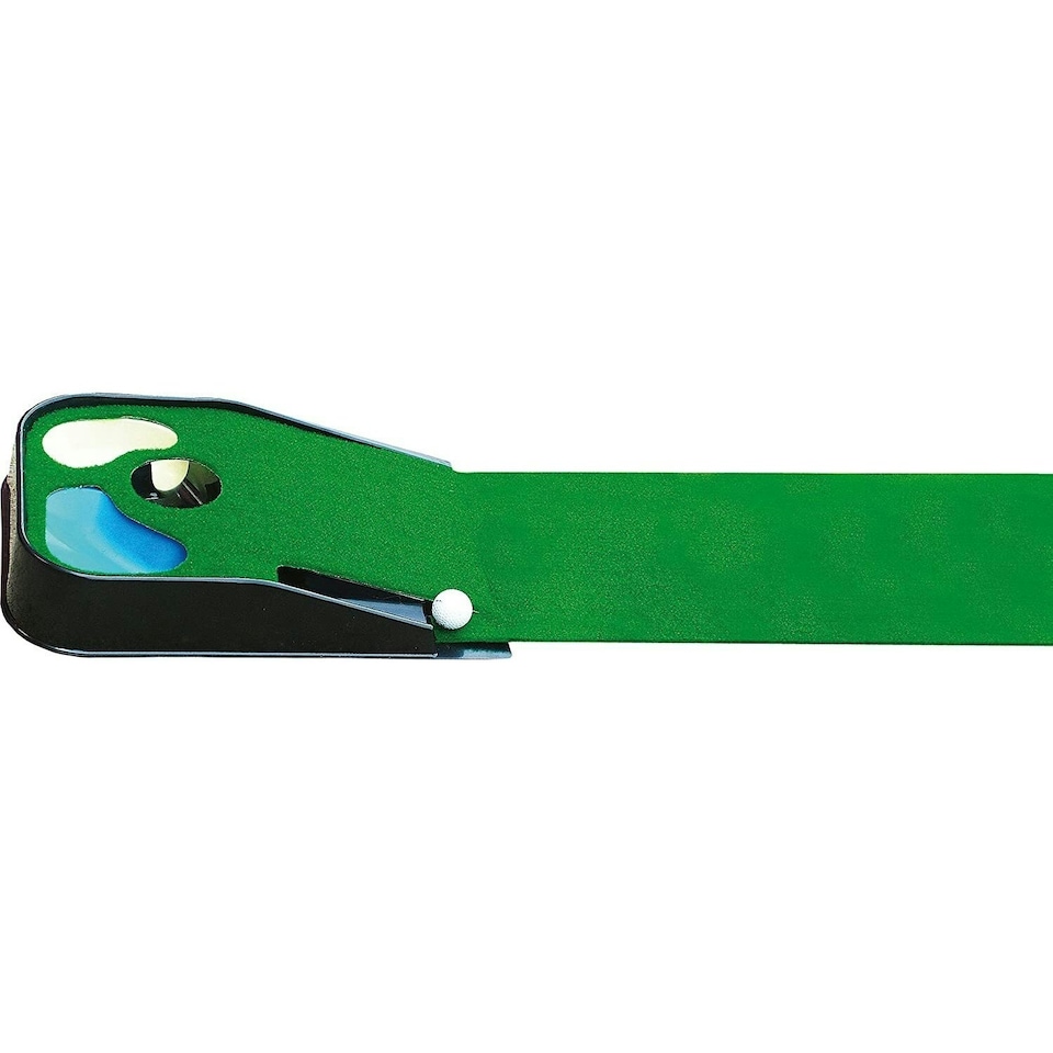 image 1 of Longridge Putting Training Mat - Green/Black - One Size