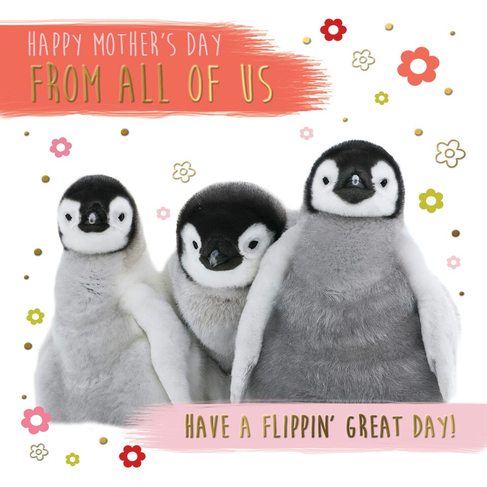 image 1 of From All Of Us, Have A Flippin' Great Day - Funny Mother's Day Card