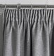 image 3 of Enhanced Living Matrix Grey Silver 90 x 90 inch (229x229cm) Tape Top Thermal Noise reducing Dim Out Curtains (PAIR)