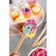 image 3 of KitchenCraft Spatula Multicolour Silicone Mini Set of 3