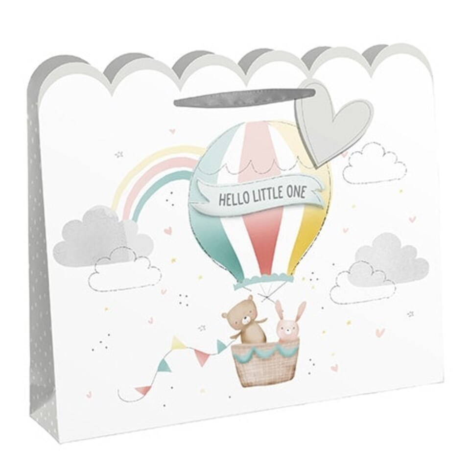 Hello Little One Baby Shower Large Gift Bag 37cm