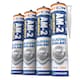 image 1 of Dryzone Anti-Mould Premium Silicone Sealant Clear 310ml x 4 Pack - Low-Odour, Low VOC for Bathroom, Kitchen, Window, Sink