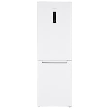 Statesman TNF1860WE Freestanding Fridge Freezer, LED Door Display, 3 Glass Shelves, 3 Clear Drawers, Reversible Doors, 199L Fridge, 97L Freezer, 60 cm Wide, White