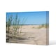 image 1 of Grass in the sand dunes with the lake in the background (Canvas Print)