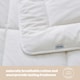 image 4 of Silentnight Luxury Natural Wool Heavyweight Duvet, Breathable Cotton Cover, Temperature Regulating, King
