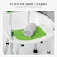 image 10 of HOMCOM Shower Stool for Elderly Disabled Adjustable Shower Stool Green