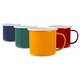 image 1 of Argon Tableware Coloured Enamel Mugs - 375ml - 4 Colours