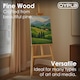 image 3 of 5ft 1500mm Wooden Pine Tripod Studio Canvas Easel Art Stand | Brown