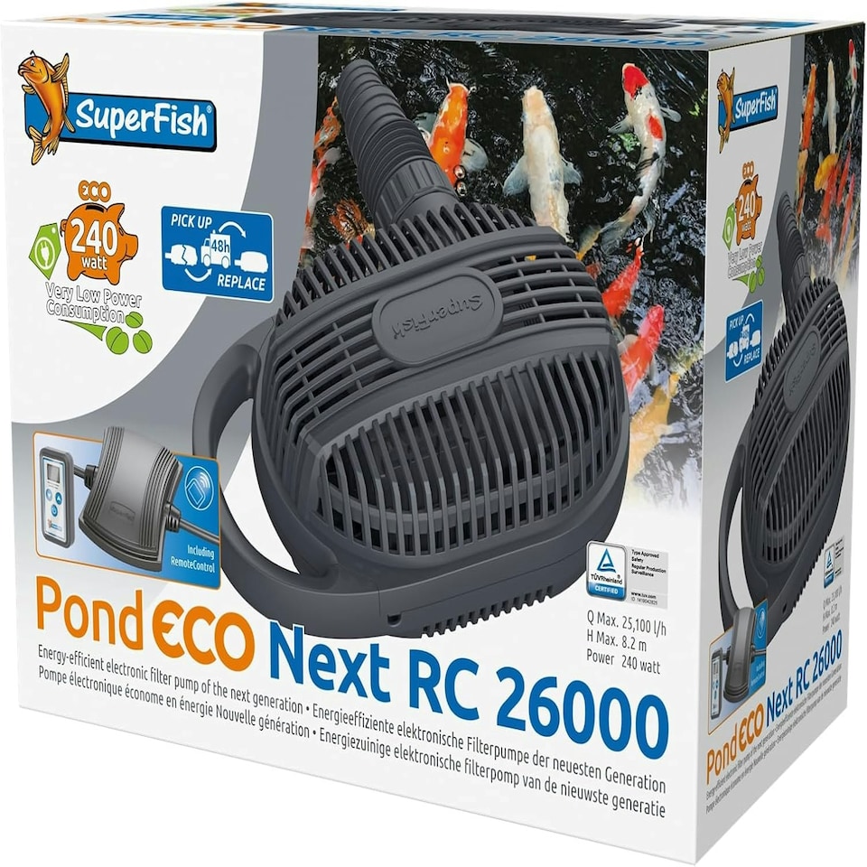 image 1 of Superfish Pond Eco Next RC Pumps Multi