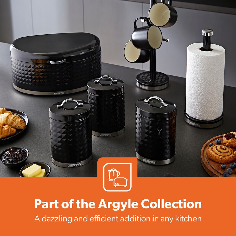 image 1 of GEEPAS Bread Bin 9L | Argyle Storage Box
