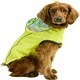image 2 of GF Pet Dog Raincoat Elasto-Fit Reversible Coat for Dogs Waterproof Hooded Jacket - Neon Aqua & Iridescent - Medium