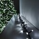 image 1 of 1000 LED 25m UltraBrite Multi Function Christmas Tree Lights With Timer in White