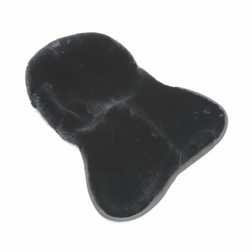 image 1 of Shires Performance Supafleece Seat Saver Black | Size: Large
Colour: Black