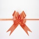 image 1 of 40Pcs 30mm Orange Pull Bows
