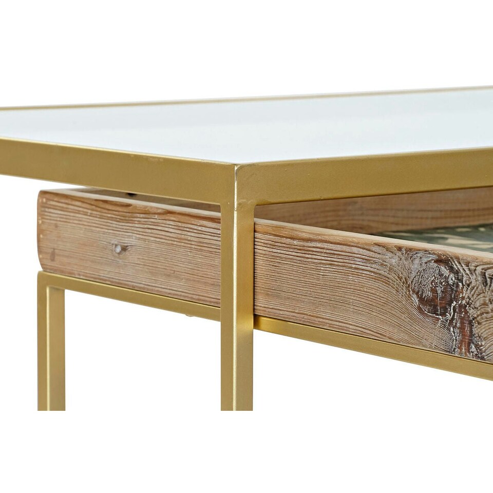 image 1 of Centre Table DKD Home Decor Golden Natural 90 x 60 x 45 cm N/A