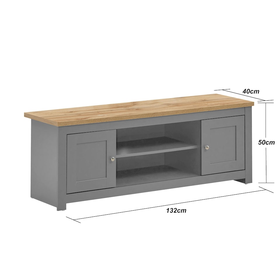 image 1 of TV Unit 2 Doors 1 Shelf