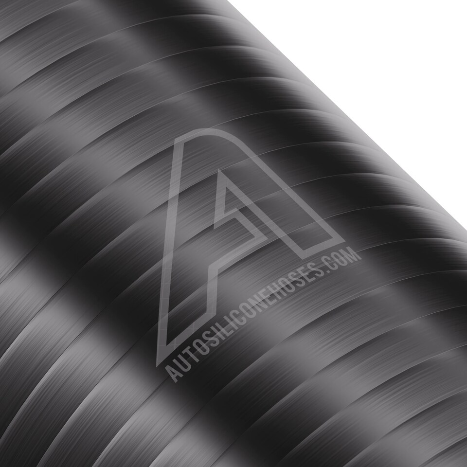 image 1 of Auto Silicone Hoses 16mm Black Silicone Straight Hose Coupler Connector Pipe Turbo Intercooler Radiator Coolant Air Intake