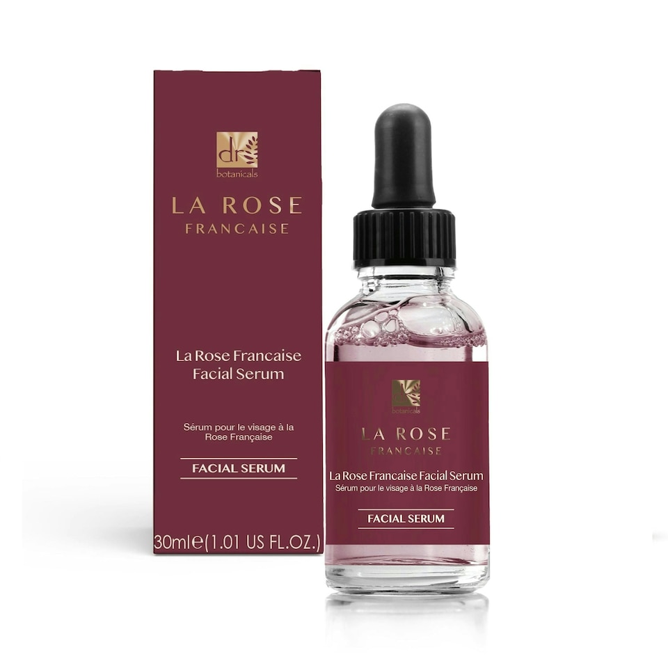 image 1 of Dr Botanicals Anti-Ageing La Rose Française Evening Skincare Women's Deluxe Gift Set