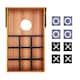 image 2 of MidOcean Baggy MDF Double Sided Board Game - Wood - One Size