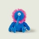 image 1 of Warmies Plush Bright Blue Monster Microwavable Weighted Teddy