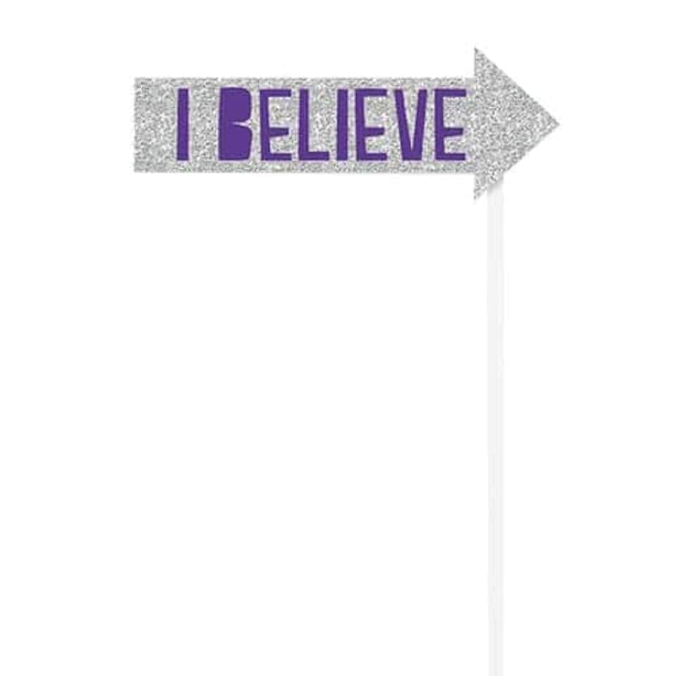 image 1 of Party Time Unicorn Photo Props - Pack of 10