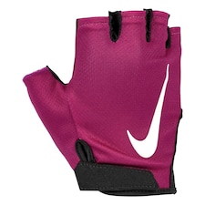 Nike Womens/Ladies Gym Essential 2024 Fitness Fingerless Gloves - Black/Fuchsia - L