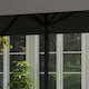 image 8 of Outsunny Sun Parasol with Vent, Table Umbrella for Patio, Garden, Pool, Grey