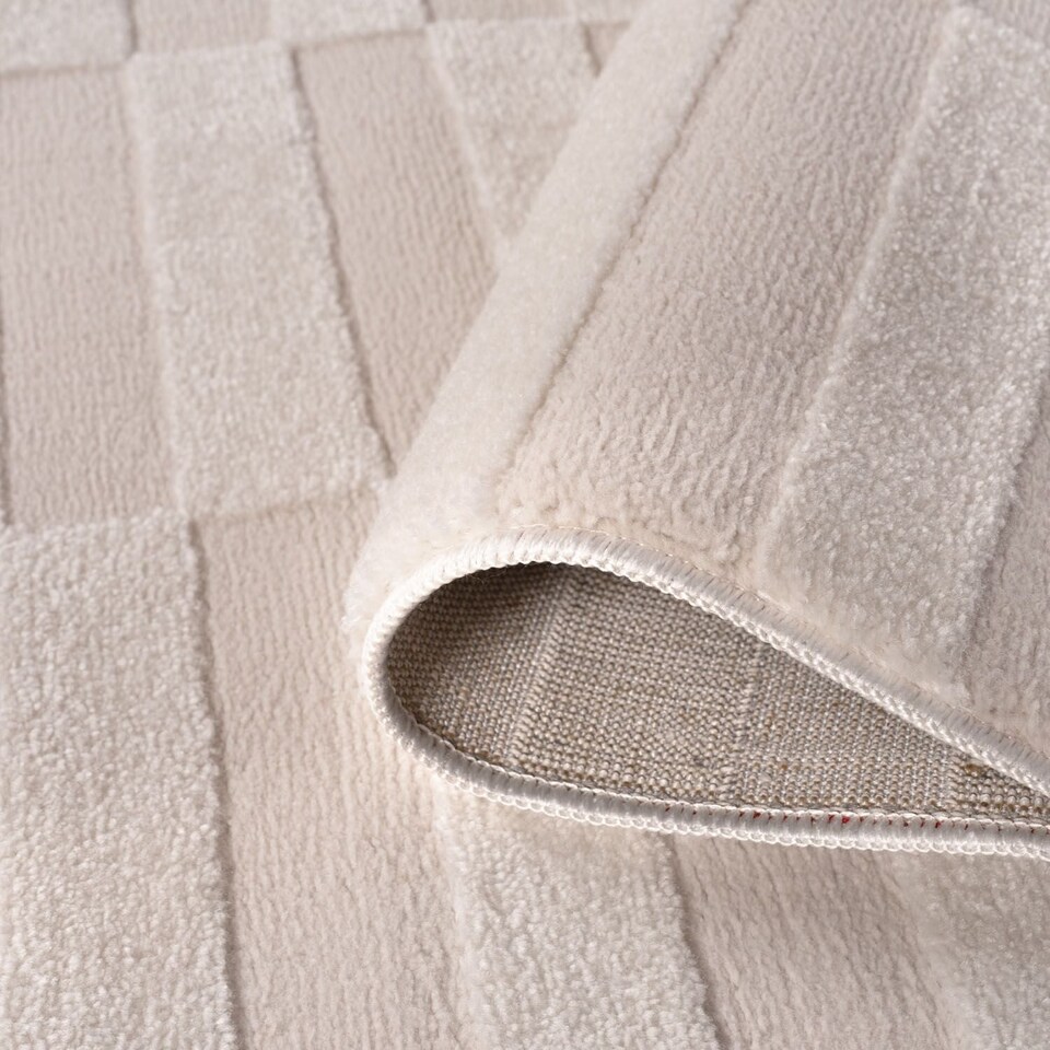 image 1 of The Rugs Loft Collection Striped Living Room Area Floor Rug and Runners Soft Pile
