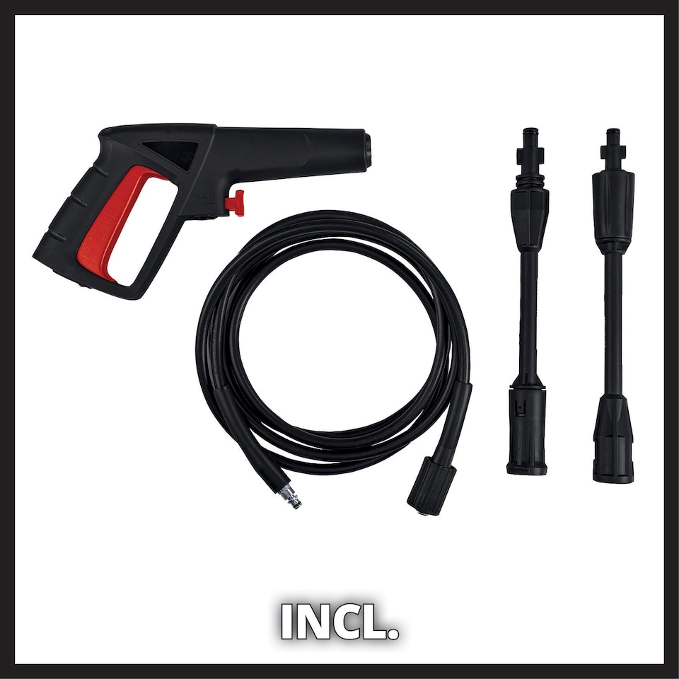 image 1 of Einhell Pressure Washer 90 Bar TC-HP 90 With Accessories