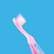 image 5 of Brush Baby FlossBrush™ Baby Bristles Toothbrush (0-3 Years) Double Pack - Pink & Teal