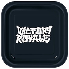 Fortnite Party Square Paper Plates 22cm - Pack of 8