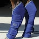 image 2 of Weatherbeeta Long Wide Tab Horse Travel Boots - Dark Blue/Grey/White - Pony