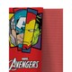 image 2 of Marvel Avengers Badge Cotton Beach Towel - Red/Multicoloured - One Size Red | One size