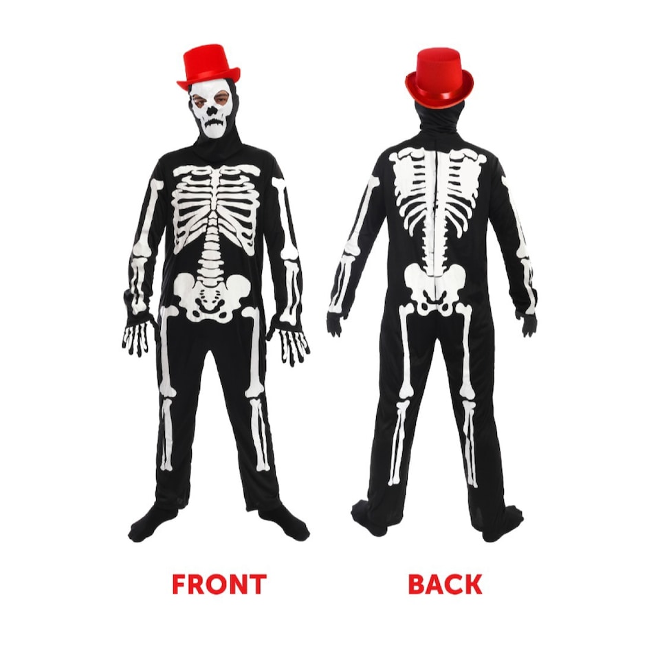 image 1 of Funny Bones Costume | Multi | One Size