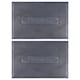 image 1 of Nicola Spring 2x Heavy Duty Door Mats - 60 x 40cm - Welcome - Rubber Indoor Outdoor Floor Mat Dirt Trapper Rug Non Slip Doormat