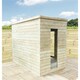 image 3 of 9 x 9 Corner Pressure Treated T&G Pent Summerhouse + Safety Toughened Glass + Euro Lock with Key (9' x 9' / 9ft x 9ft) (9x9)