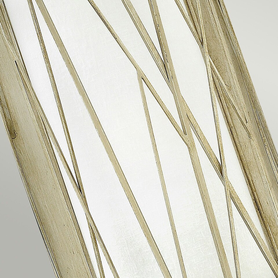image 1 of Nest 1 Light Indoor Wall Light Silver Leaf, E27