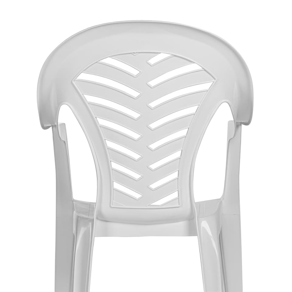 image 1 of Resol Palma Garden Dining Chairs - White - Pack of 2 | White | White