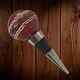 image 6 of CRICKET-GIFTS Wine Stopper Real Leather Mini Cricket Ball Suitable for bottles up to 20mm Diameter